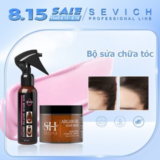Combo dầu xả 100ml/kem ủ tóc 80g SEVICH mịn mượt/ dưỡng tóc khô xơ rối với công thức chuẩn salon/ giúp vào nếp suôn mượt