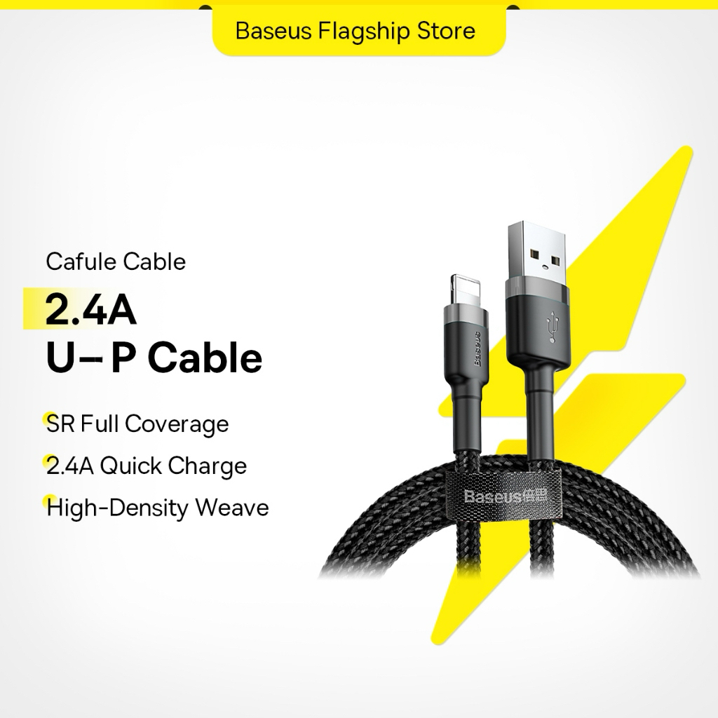 Cáp sạc và truyền dữ liệu Baseus cổng USB dành cho điện thoại Phone | BigBuy360 - bigbuy360.vn