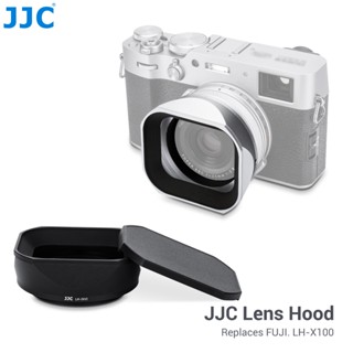 JJC Fuji Ống Kính Máy Ảnh Hood Cho Fujifilm X100VI X100V X100F Với Bộ Lọc Vòng Phụ Kiện Ống Kính