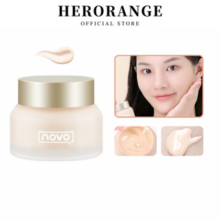  【Hàng Mới Về  NOVO Kem Nền Bb Che Khuyết Điểm Kiểm Soát Dầu Làm Trắng Dưỡng Ẩm Lâu Trôi Không Thấm Nước 