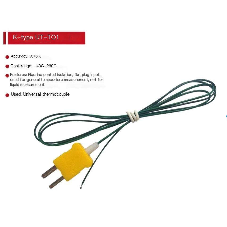 Đầu dò nhiệt độ cặp nhiệt điện UNI-T UT-T01 T12