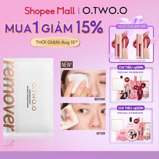 O.two.o 1 Khăn Giấy Ướt Tẩy Trang Chiết Xuất Trái Bơ Dịu Nhẹ