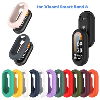 Ốp Lưng TPU Mềm Cho Miband 8 / 9 / 10 NFC Ceramic Edition Màu Kẹo Mỏng Đồng Hồ Bảo Vệ Màn Hình