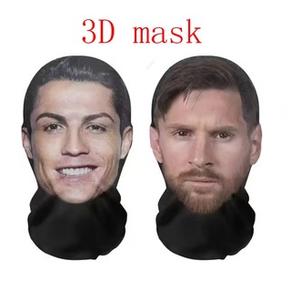 Tiệc tùng Mũ đội đầu 3d Mặt nạ ngộ nghĩnh NBA Star Mũ đội đầu Gạc thoáng khí Mặt nạ Messi