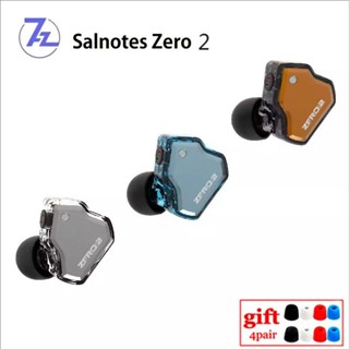 Tai nghe có dây 7hz Zero 2 10mm Trình điều khiển động Tai nghe chơi game Iem Cáp động buồng kép cho nhạc sĩ không có micrô