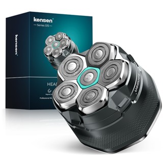 KENSEN Máy cạo râu điện 6D Máy cạo râu đầu cho nam giới hói Cạo râu ướt / khô Máy cạo râu Máy cạo râu USB Máy cạo râu có thể sạc lại Quà tặng