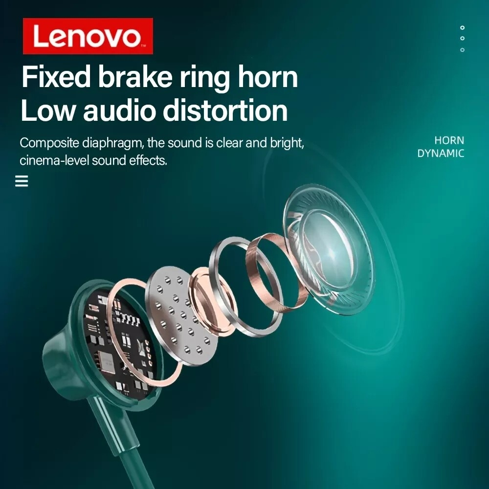 Tai nghe không dây Lenovo sh1 chống thấm nước ipx5 có nam châm đeo cổ và micro thích hợp cho cho ios android 5.0 | BigBuy360 - bigbuy360.vn