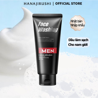 sữa rửa mặt cho da dầu HANAJIRUSHI Từ Nhật Bản Hương Nước Hoa Giúp Làm Sạch Sâu Cho Nam Kiểm soát dầu 150g