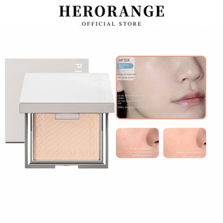 Phấn Phủ Dạng Nén Herorange chất lì Hai Lớp Kiểm Soát Dầu Lâu Trôi Điểm Kèm Mút Trang Điểm 10g