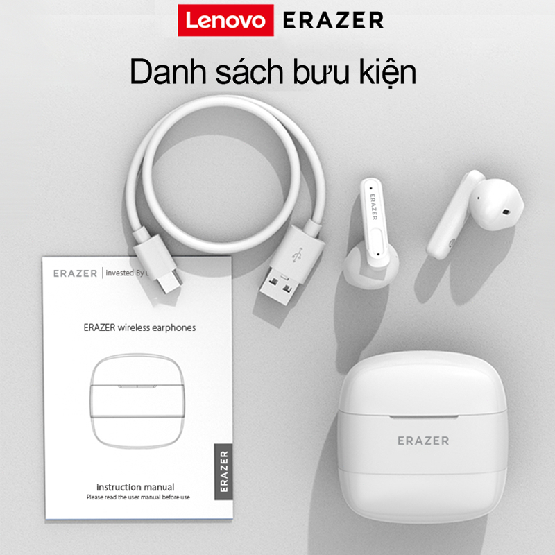 Lenovo Erazer XT98 Tai Nghe Nhét Tai Mini Bluetooth 5.4 Âm Thanh HiFi Stereo Chống Nước Chống Ồn Có Micro | BigBuy360 - bigbuy360.vn