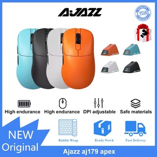  Ajazz aj179 apex Wireless Ba chế độ Tay phải Trò chơi thể thao điện tử Chuột PAW39503395Đế sạc pro 