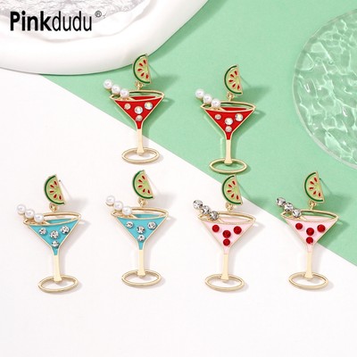 Dễ Thương Nhiều Màu Sắc Cốc Thả Bông Tai Thời Trang Trái Cây Cốc Tòn Ten Bông Tai Trang Sức Quà Tặng Cho Nữ PD1989