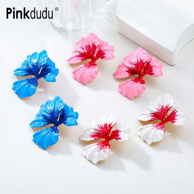 Thanh Lịch Mùa Hè Cánh Hoa Bông Tai Thời Trang Kỳ Nghỉ Phong Cách Hoa Bông Tai Trang Sức Quà Tặng Cho Nữ PD1993