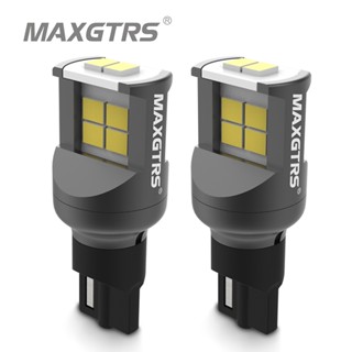 Maxgtrs T15 W16W LED Canbus Không Lỗi Bóng Đèn 3080 SMD Đèn Ngược Dự Phòng 921 912 Bóng Đèn Đèn Đảo Chiều Xe Xenon 6000K Trắng 2 Chiếc