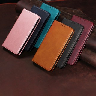  Ốp Lưng Từ Tính Cao Cấp Cho iPhone AIR 12 13 14 15 16 17 Pro Max 14 15 Plus 16e Da PU Lật Mỏng Ví Màu Trơn 