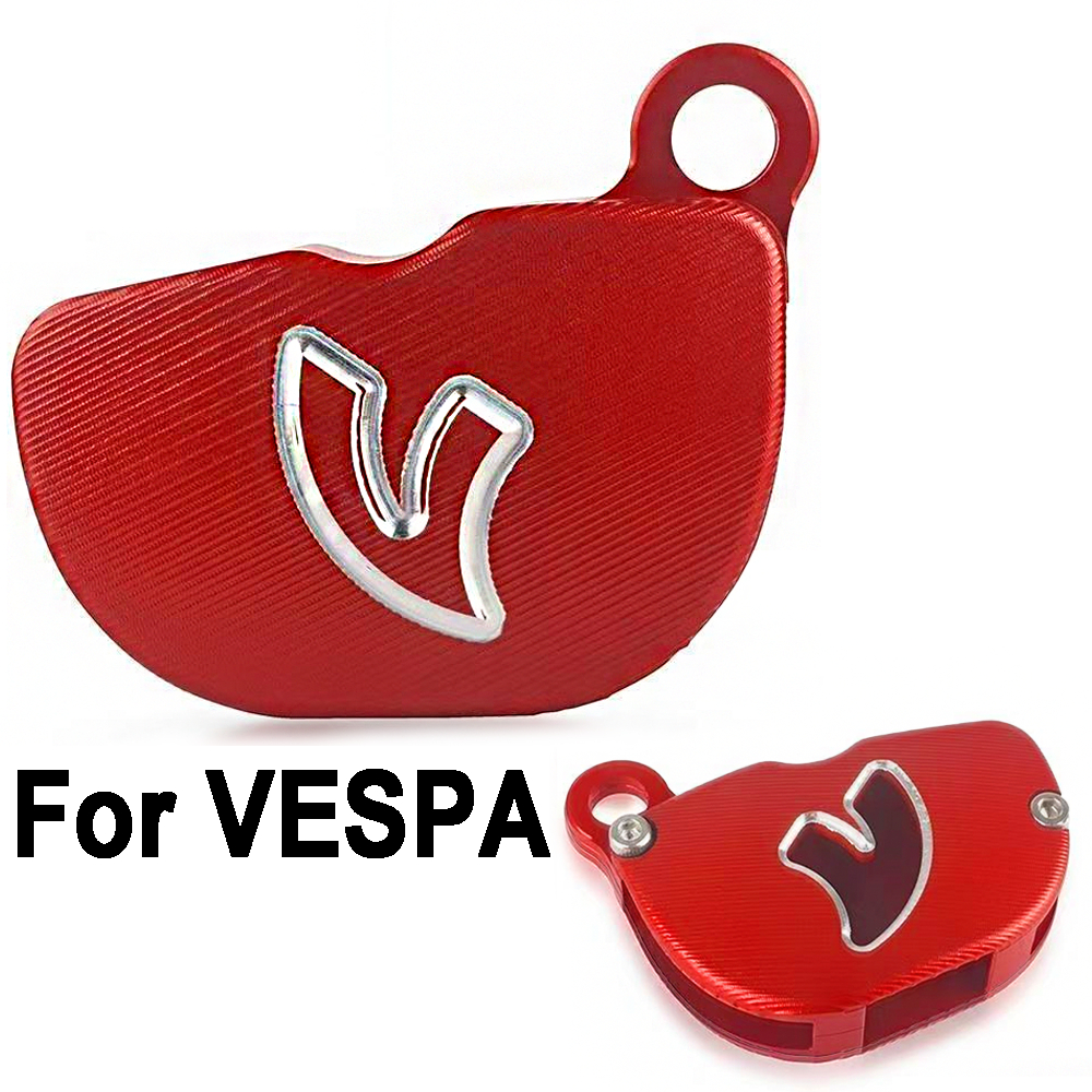 Vespa LXV 125 200 250 300 Gts300 Sprint150 hợp kim nhôm KeyCover nắp Vespa Key Cover Gts300 Phụ kiện