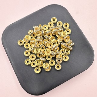 Set 40/80 hạt pha lê 6 8mm dùng làm đồ trang sức