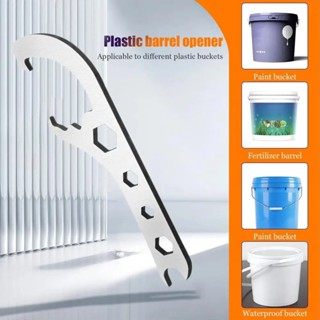 Thùng nhựa Thùng sơn có thể nắp Dụng cụ mở nắp cho nhà để xe văn phòng tại nhà Màu đỏ