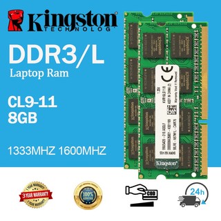 Kingston ddr3 4gb 8gb ram 1600mhz ddr3l 1333mhz pc3 12800 memory notebook