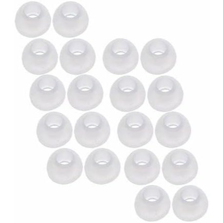 10 Cặp Đầu Tai Nghe Thay Thế Nhỏ / Vừa / Lớn Silicon (Trong Suốt)