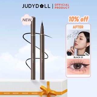 JUDYDOLL Kẻ mắt lỏng gọn gàng Siêu mảnh Thon gọn Chống nước Khô nhanh Lâu trôi Không lem/eyeliner/kẻ mắt/bút kẻ mắt judydoll/bút kẻ mắt/dưới/bút vẽ bọng mắt/2 đầu/judydoll/bọng mắt/cọ trang điểm mắt /vẽ bọng mắt/bút kẻ bọng mắt 2 đầu