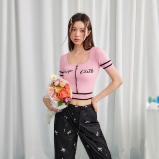 Áo thun dệt kim ngắn Unifree Slim-fit
