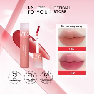 Into you son bóng đặc sương mù phụ nữ mờ lụa matte velvet son bóng son lì