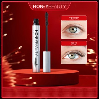  【VN Tàu Thủy Honey Beauty Mascara Kháng Nước 36h - Chuốt Mi Cong Vút Dài Tự Nhiên Không Lem Nhanh Khô Đen Đậm 