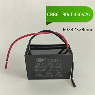 Tụ điện cbb61 450v 30uf ac chuyên dụng