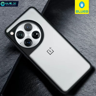 Ốp điện thoại bảo vệ áo giáp Blueo cho OnePlus 12 mờ tinh tế chống sốc cho vỏ 1 + 12 chống vân tay