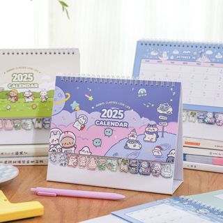 Lịch để bàn 2024 phong cách mới 2025dùng trang trí văn phòng / học sinh