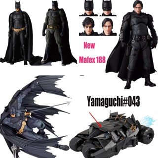 Yamaguchi Batman Mafex 188 Dark Knight Batmobile Batman Shf Di Chuyển Mô Hình Đồ Trang Trí Đồ Chơi