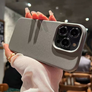 Đơn Giản Ins Macaron Da Họa Tiết Chống Trơn Trượt Và Chống Sốc Thời Trang Full Mềm Ốp Lưng Điện Thoại Thích Hợp Cho IPhone 11 12 13 14 15 PRO MAX 14 15 Plus