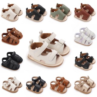 Giày Bé Cho Bé Trai 1 Tuổi Chống Trơn Trượt Rỗng Thiết Kế Xăng đan Tập Đi Đế Mềm Đầu Tiên Xe Tập Đi