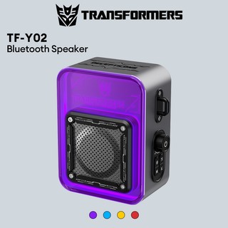 Loa Bluetooth Transformers TF-Y02 HIFI Stereo Đèn LED Tuổi Thọ Dài Nhẹ Di Động