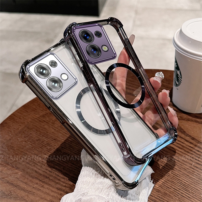 Ốp Lưng Cho Redmi note 13 4G note 13 5G note 13 Pro 4G note 13 Pro 5G Mạ Điện TPU Vòng Silicon Từ Tính Vỏ Điện Thoại Với Bốn Góc Chống Rơi Thiết Kế Full Cover camera