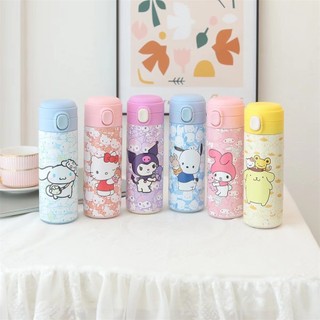 500ml starbucks giữ nhiệt bằng thép không gỉ 304 Bình chân không tường đôi có nắp chống rò rỉ cho chai Sanrio Thermos 420ml