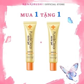 25g Gel hỗ trợ giảm mụn HANAJIRUSHI đến từ Nhật Bản Dầu mụn trứng cá mùa hè