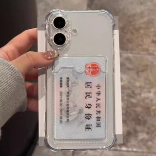 Ốp trong suốt có ngăn ví đựng thẻ, ảnh cho  for lPhone 15 Pro Max 14 13 1211 Pro Max XR XS Max 6Plus 7 8 PlusSE20