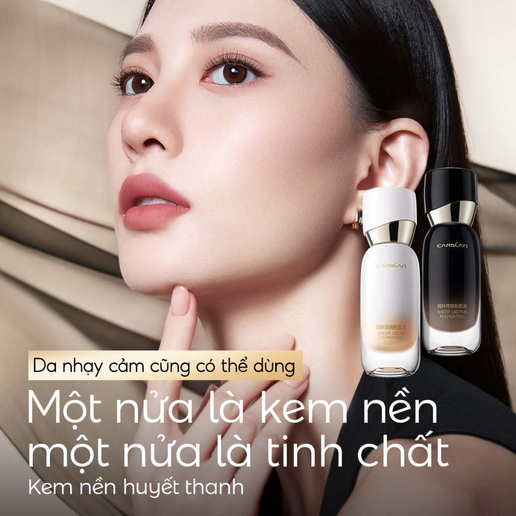 【Combo Mini】Bộ 6 mẫu thử mỹ phẩm CARSLAN làm đẹp tiện lợi