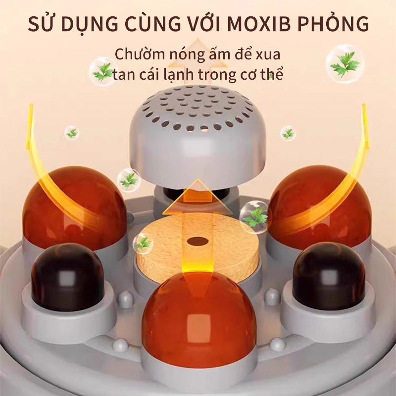 Jinkairui Máy Massage Bụng Máy Mát Xa Bụng Đá Không Dây Kim Làm Nóng Hồng Ngoại Làm Sạch Ruột Nuôi Dưỡng Bụng Chăm Sóc Sức Khỏe