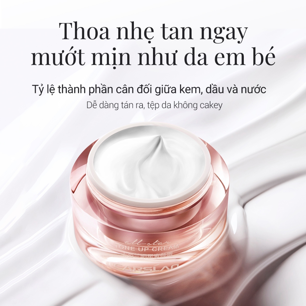 Kem Nâng Tông Da Carslan Kem Lười Makeup Dưỡng Ẩm Che Khuyết Điểm 10g | BigBuy360 - bigbuy360.vn