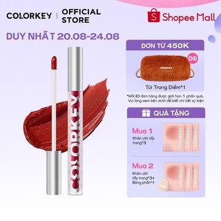 COLORKEY Son kem lì Colorkey mịn mượt như nhung Trang Điểm Lâu Trôi Velvet Tint 1.7g