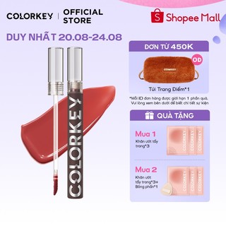 COLORKEY Son tint bóng Colorkey dạng lỏng lâu trôi glasting water tint 1.7g
