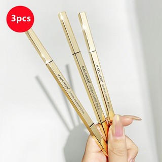 3 chiếc bút chì kẻ mày hai đầu siêu mịn MAYCHEER