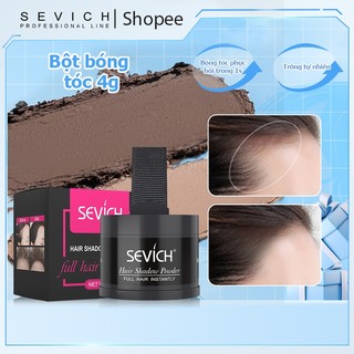 Sevich phấn phủ đường chân tóc che phủ hói bột 4g