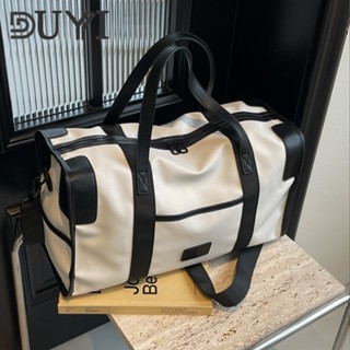 Túi du lịch xách tay dung lượng lớn, túi hành lý một vai đi công tác nhẹ, túi đeo chéo thể thao thư giãn thời trang  DUYI