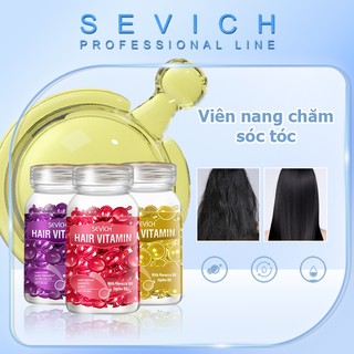 30 Viên dưỡng tóc SEVICH phục hồi hư tổn chẻ ngọn Ellips Hair vitamin