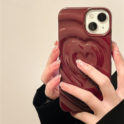 Suntaiho Ốp lưng Iphone Thời Trang Hàn quốc Đẹp thẩm mỹ thanh lịch Macaron kẹo màu LOVE trường hợp chất lỏng Ốp Điện Thoại Silicon Mềm Làm Chống Sốc cho Iphone 15 14 12 13 11 Pro Max