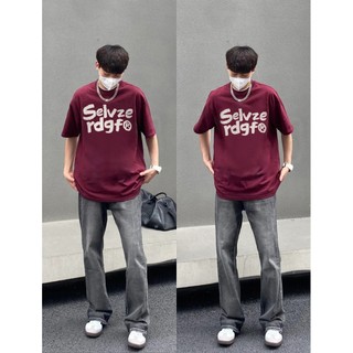 PEAR DODO Áo thun cotton nặng nam cao cấp Mỹ tay ngắn mùa hè thương hiệu thời trang nửa tay hàng đầu dopamine